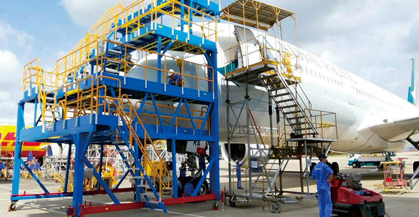 寬體機(jī)機(jī)頭平臺(tái)